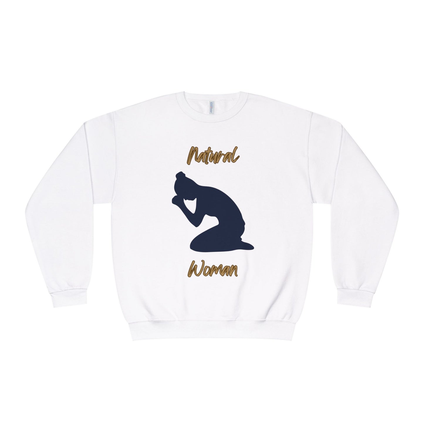 Natural Woman Pray (BL) Crewneck Sweatshirt