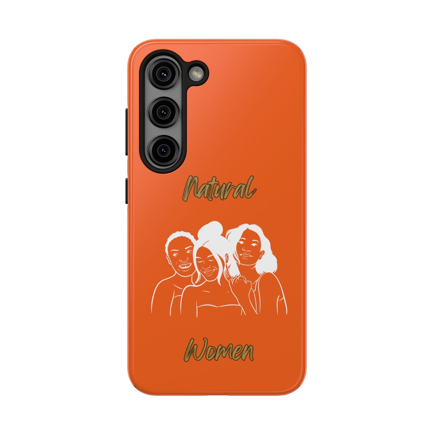 Natural Women Laughing Friends (WL)Tough Phone Cases ORANGE