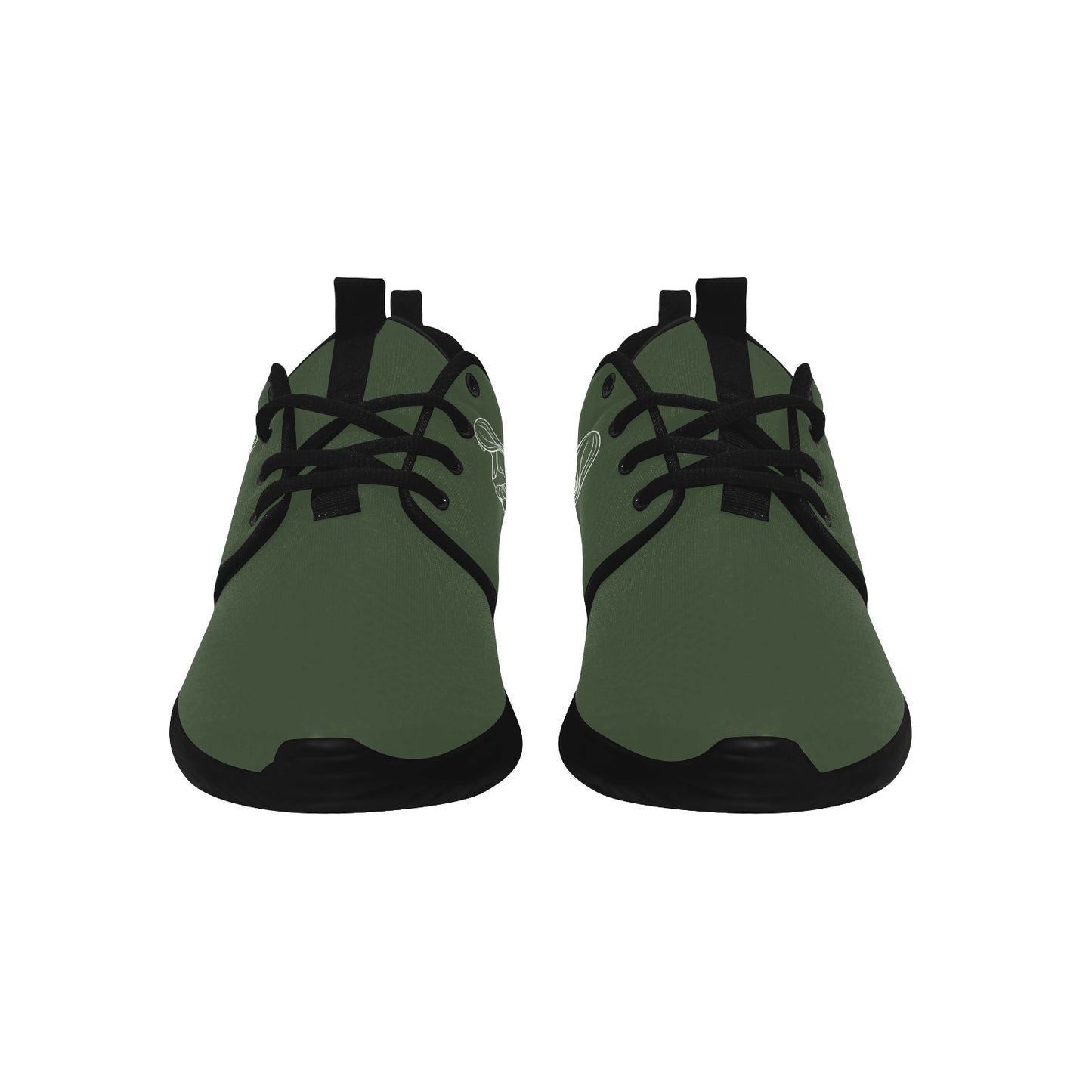 Natural Woman EXPECTING (WL) DARK GREEN w/ Sole Sneakers