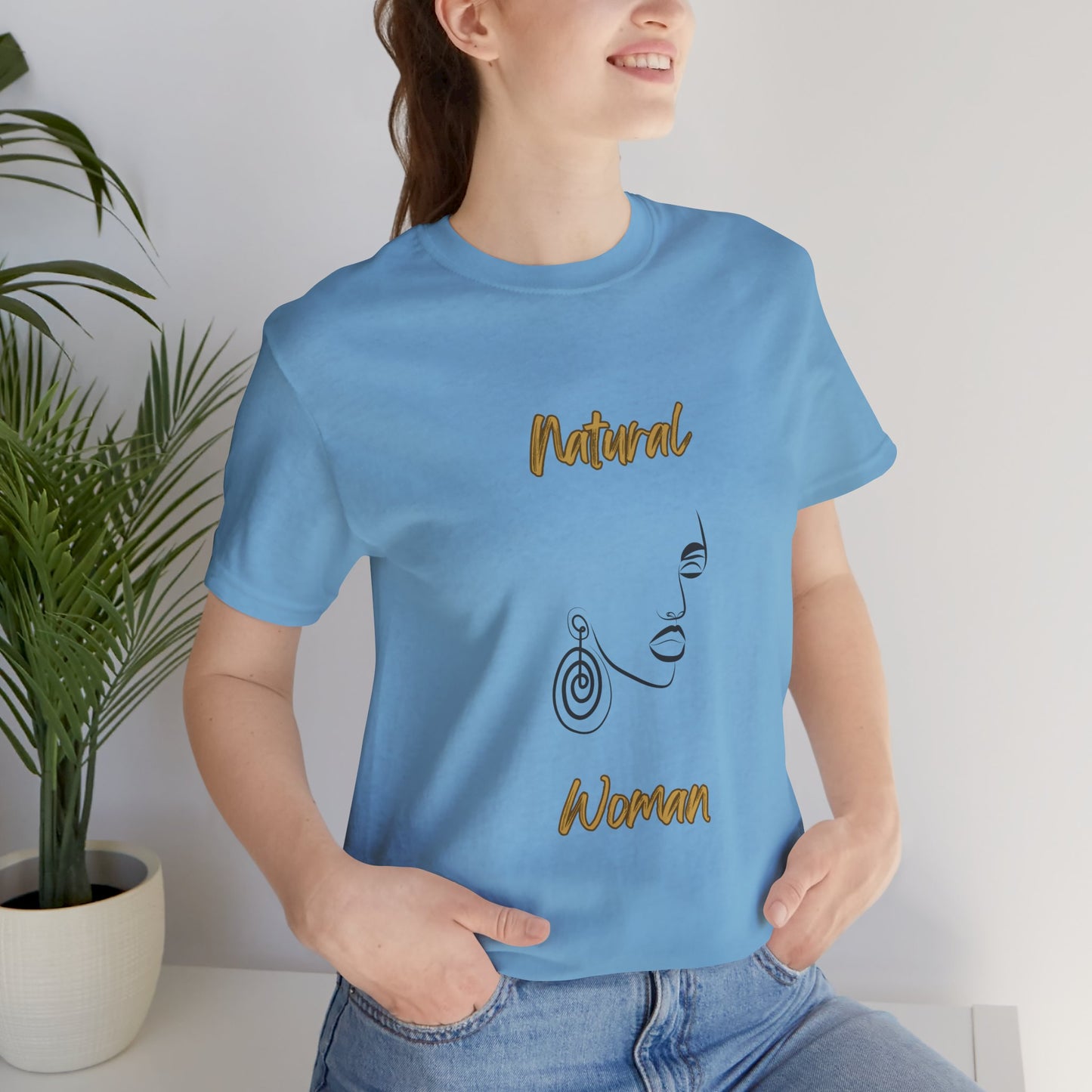 Natural Woman Music In My Soul (BL) Short Sleeve T-Shirt