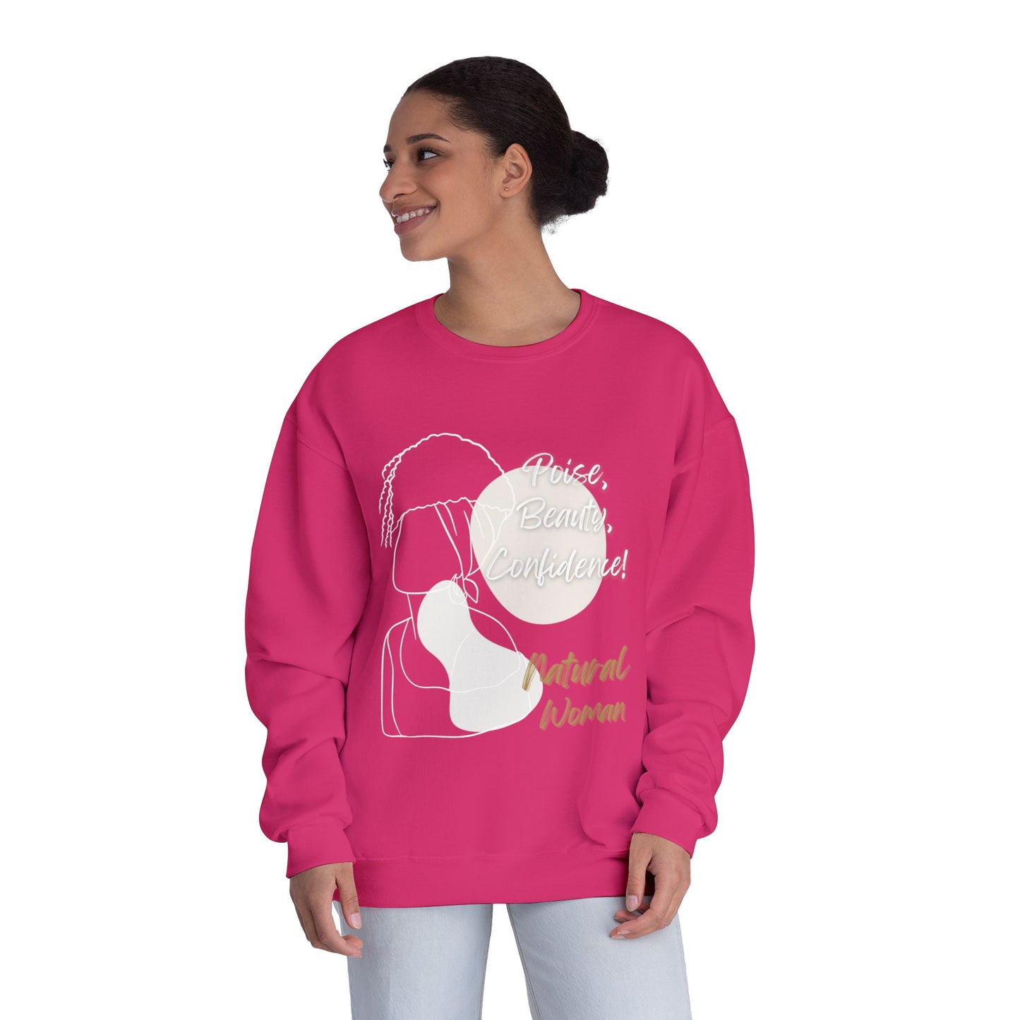 Natural Woman Puff (WL) Crewneck Sweatshirt