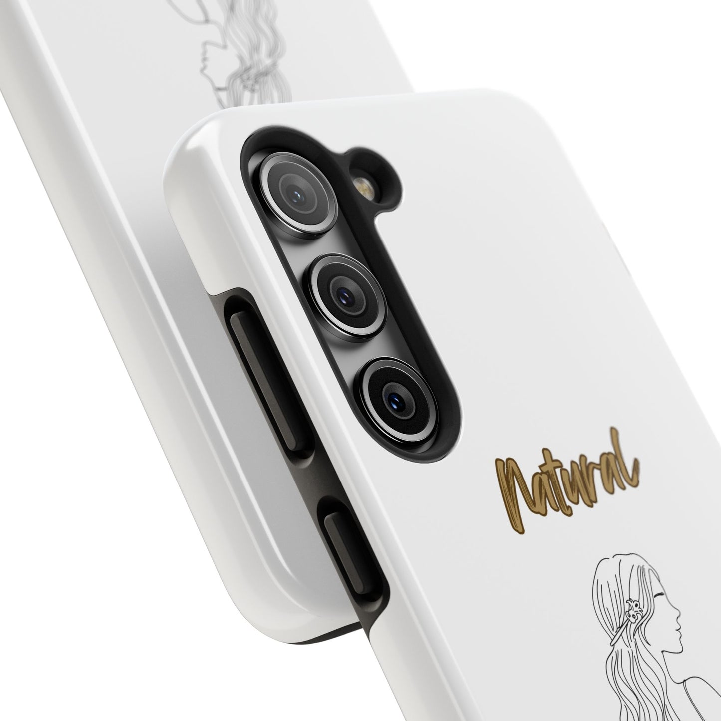Natural Woman Young Woman (BL)Tough Phone Cases WHITE