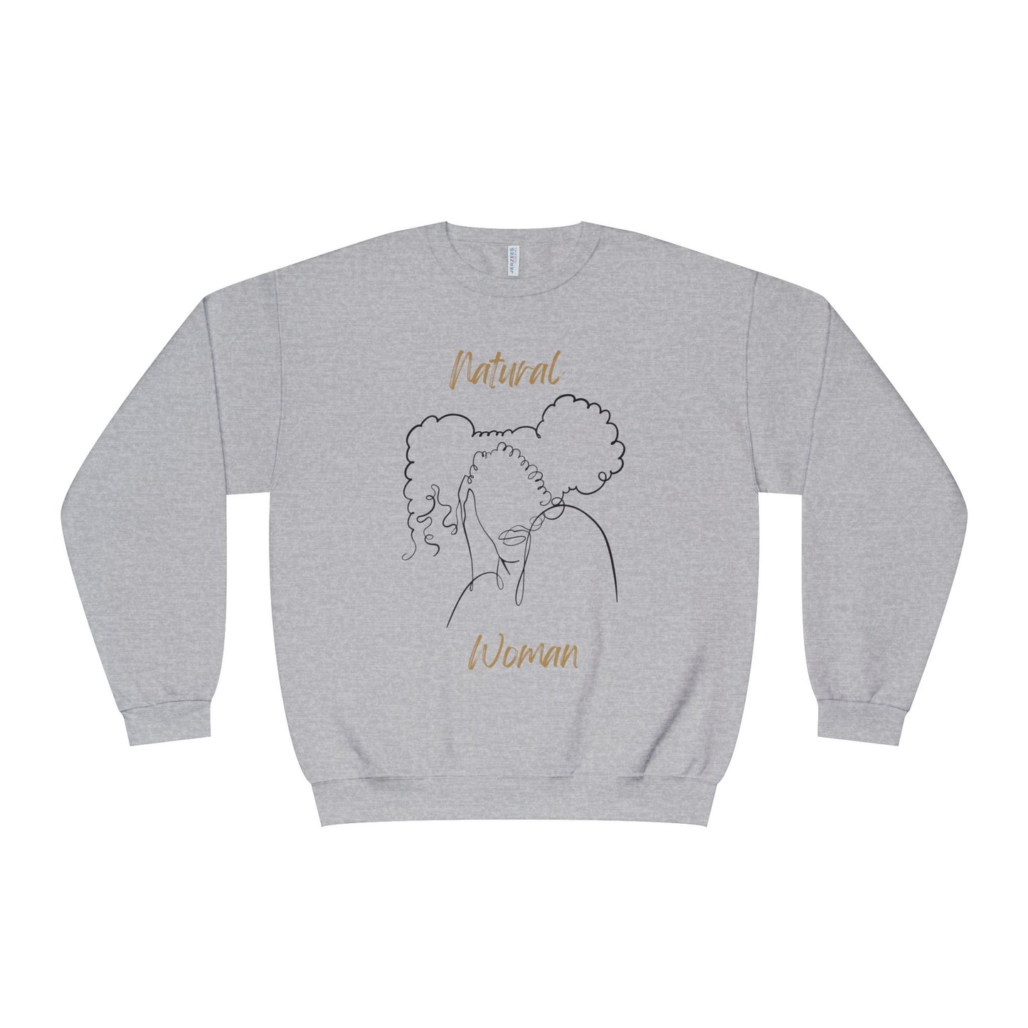 Natural Woman Twin Puffs (BL) Crewneck Sweatshirt