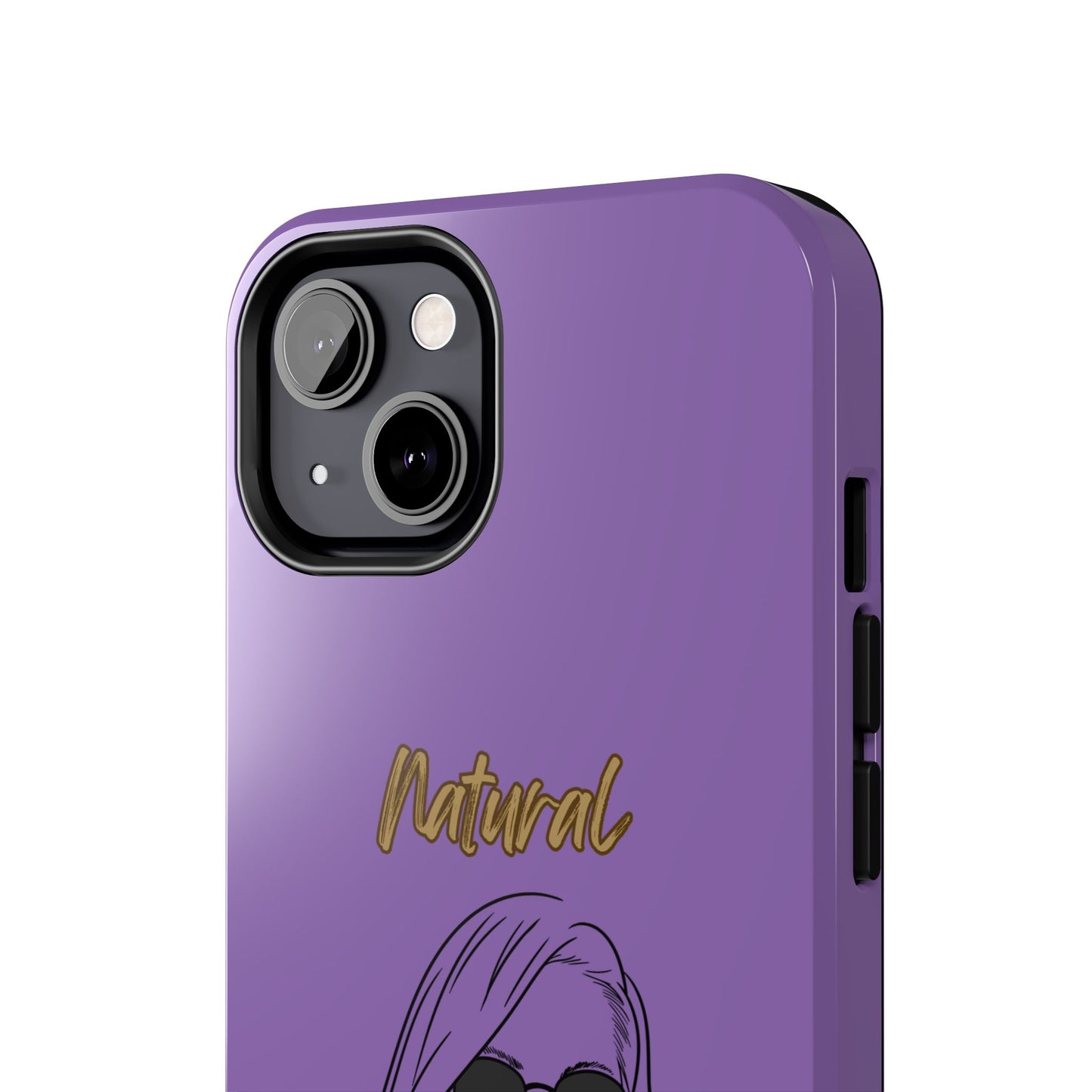 Natural Woman Shades (BL)Tough Phone Cases LIGHT PURPLE