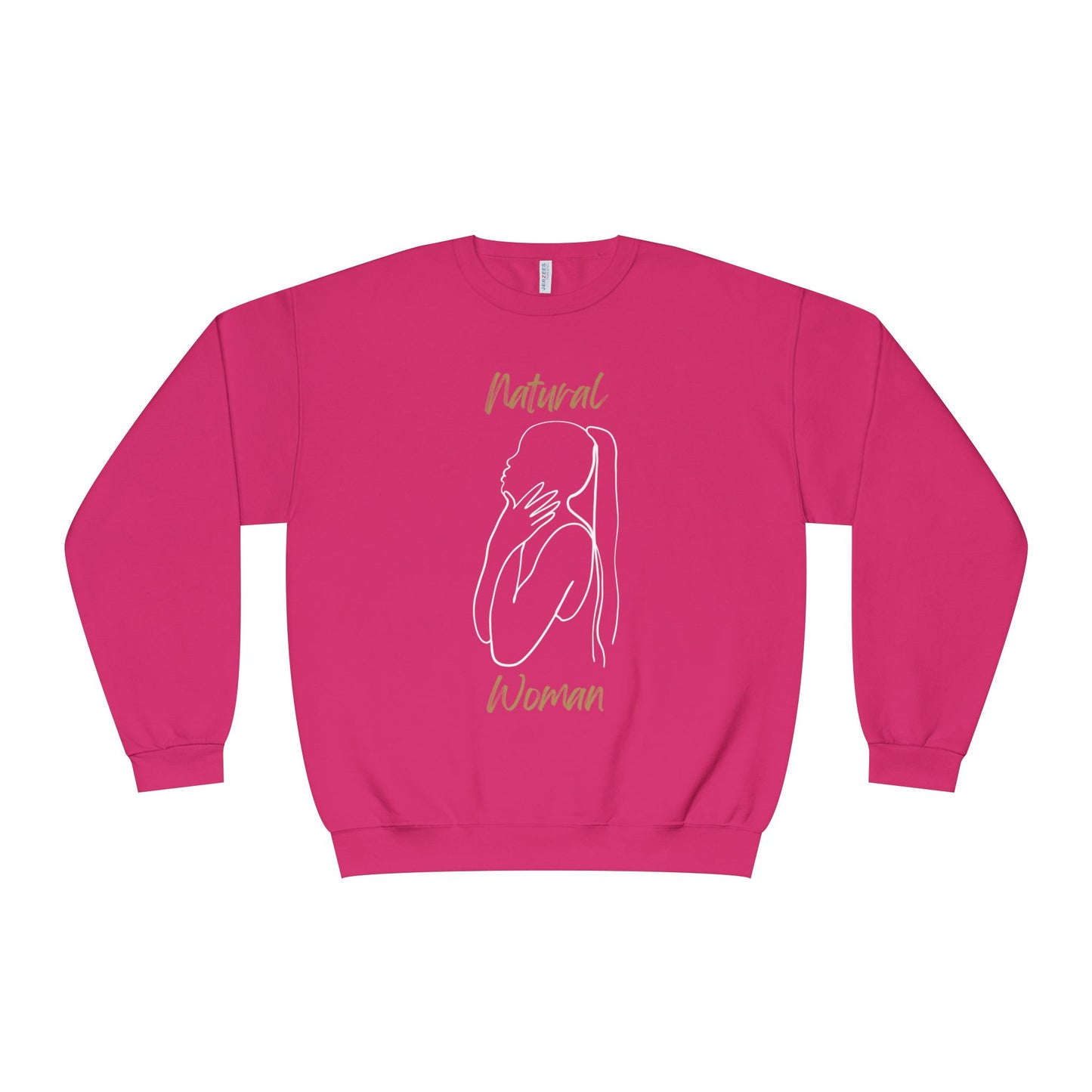 Natural Woman Ponytail (WL) Crewneck Sweatshirt