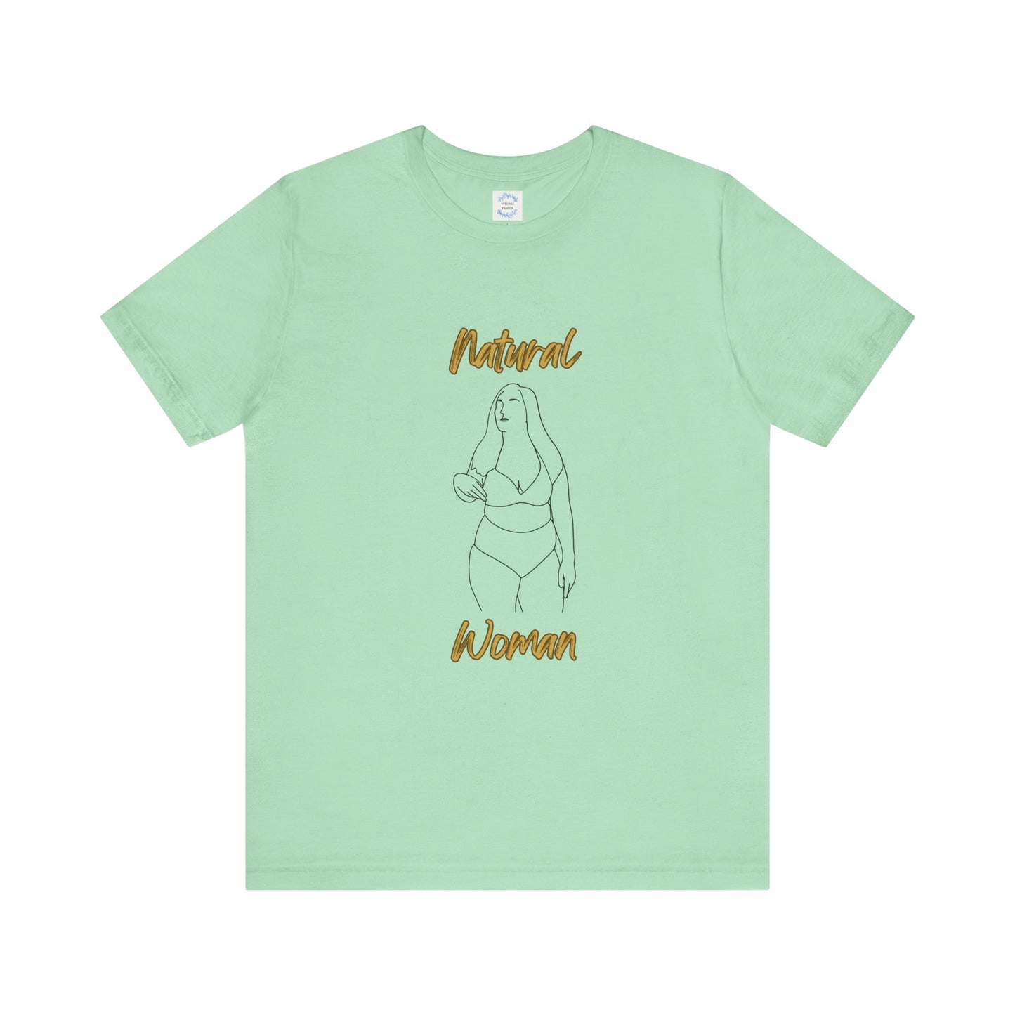 Natural Woman Full Beauty (BL) Short Sleeve T-Shirt