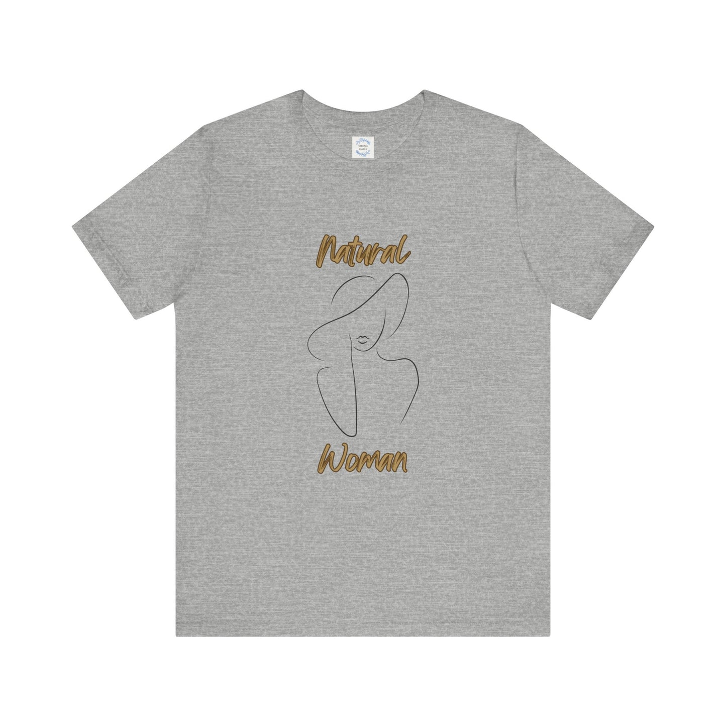 Natural Woman Sun Hat (BL) Short Sleeve T-Shirt