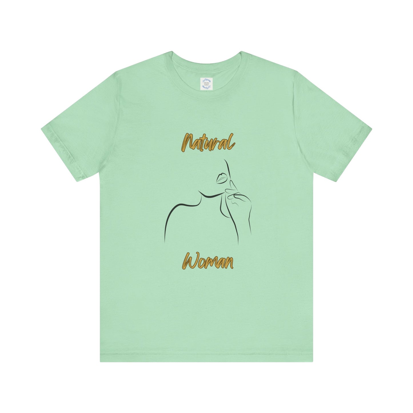 Natural Woman Chin Up (BL) Short Sleeve T-Shirt