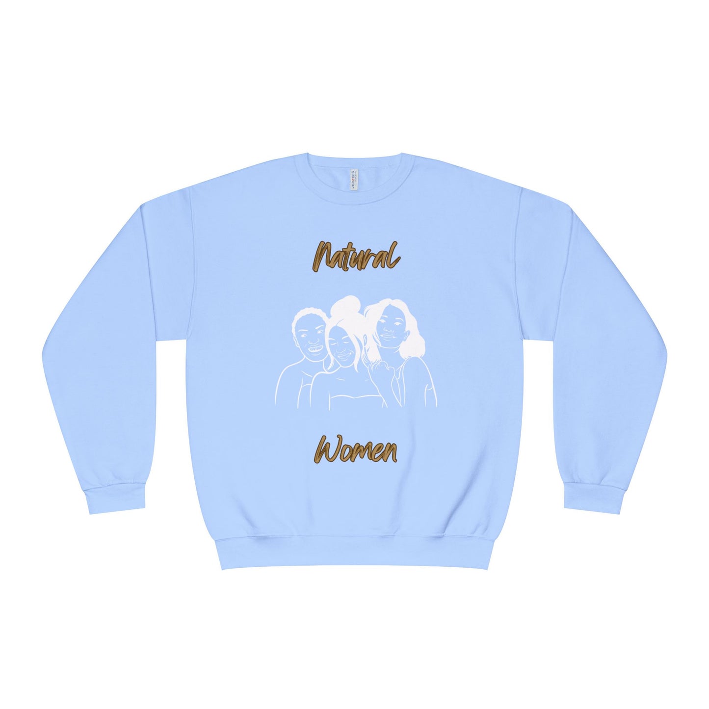 Natural Woman Laughing Friends (WL) Crewneck Sweatshirt