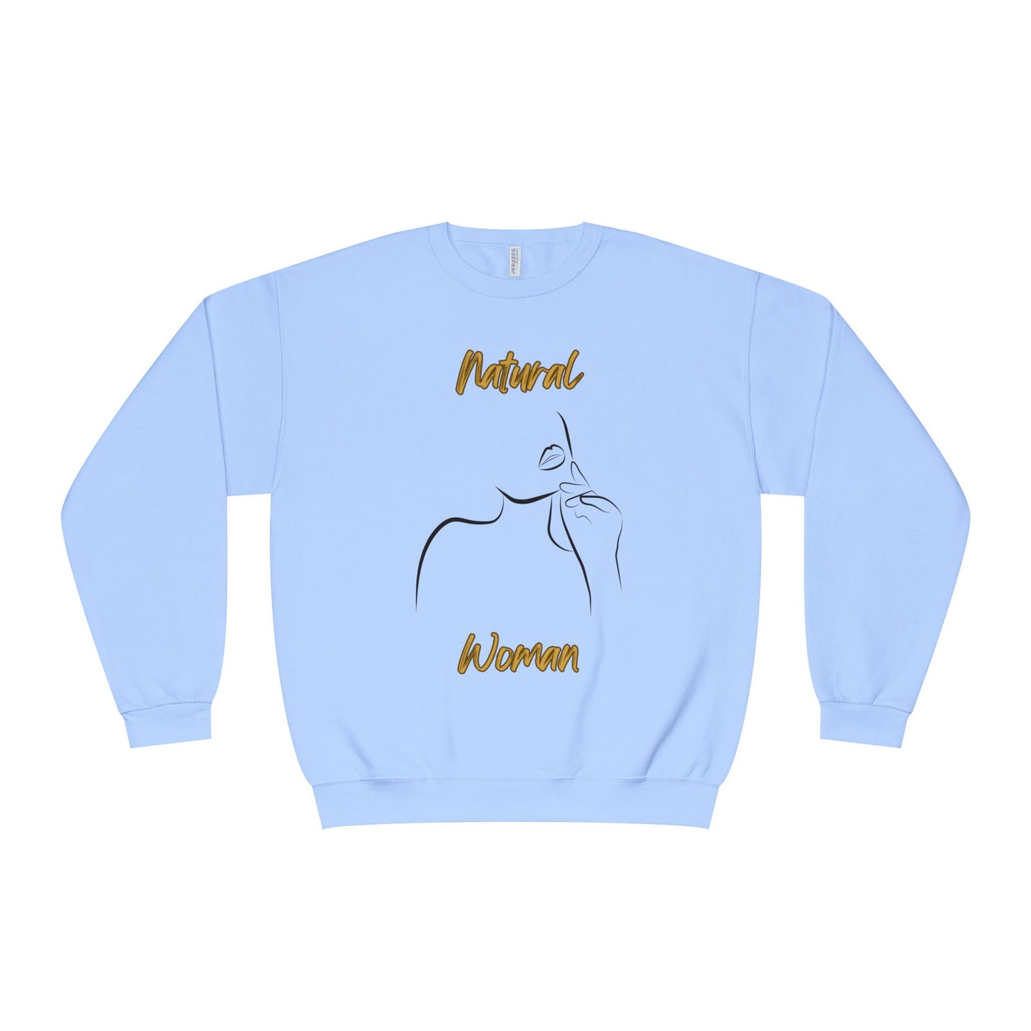 Natural Woman Chin Up (BL) Crewneck Sweatshirt