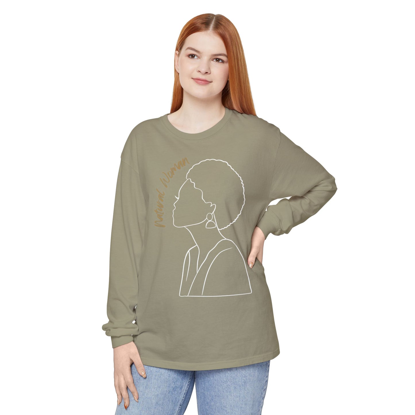 Natural Woman Sm Fro (WL) Long Sleeve T-Shirt