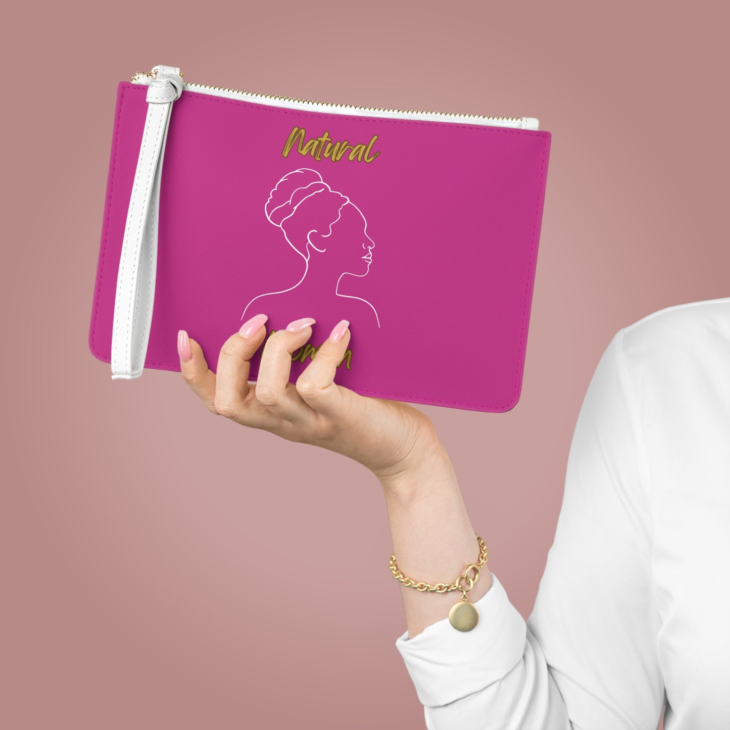 Natural Woman Mixed (WL) Clutch Bag PINK