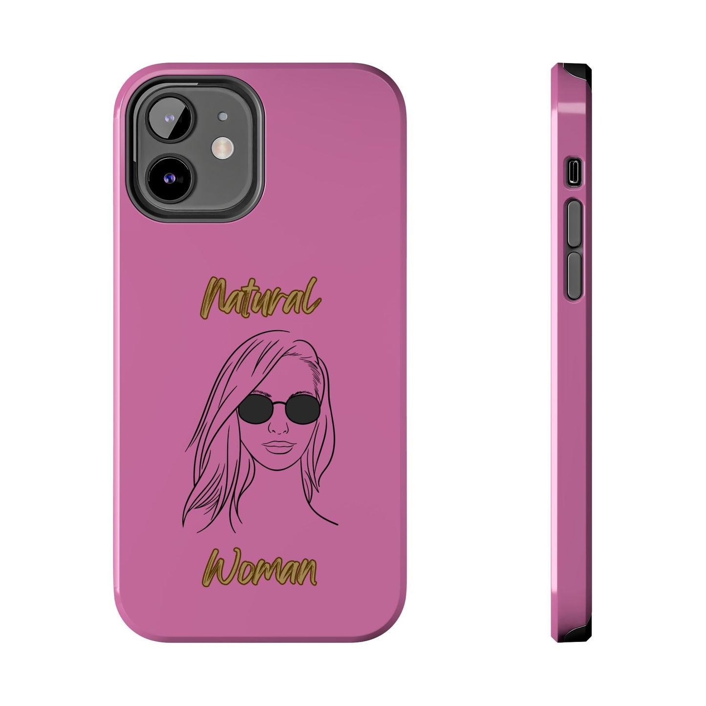 Natural Woman Shades (BL)Tough Phone Cases LIGHT PINK