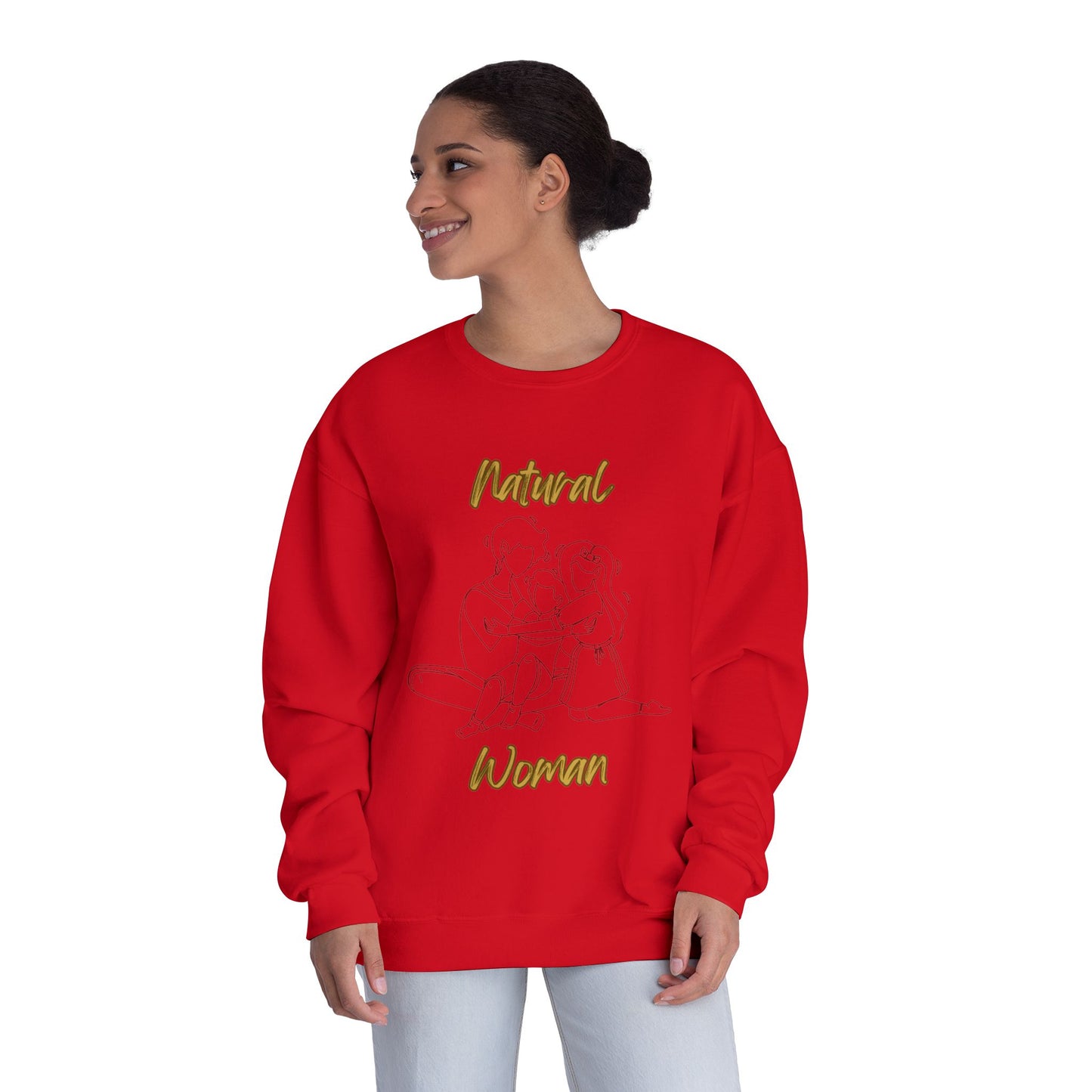 Natural Woman Bear Hugs (BL) Crewneck Sweatshirt