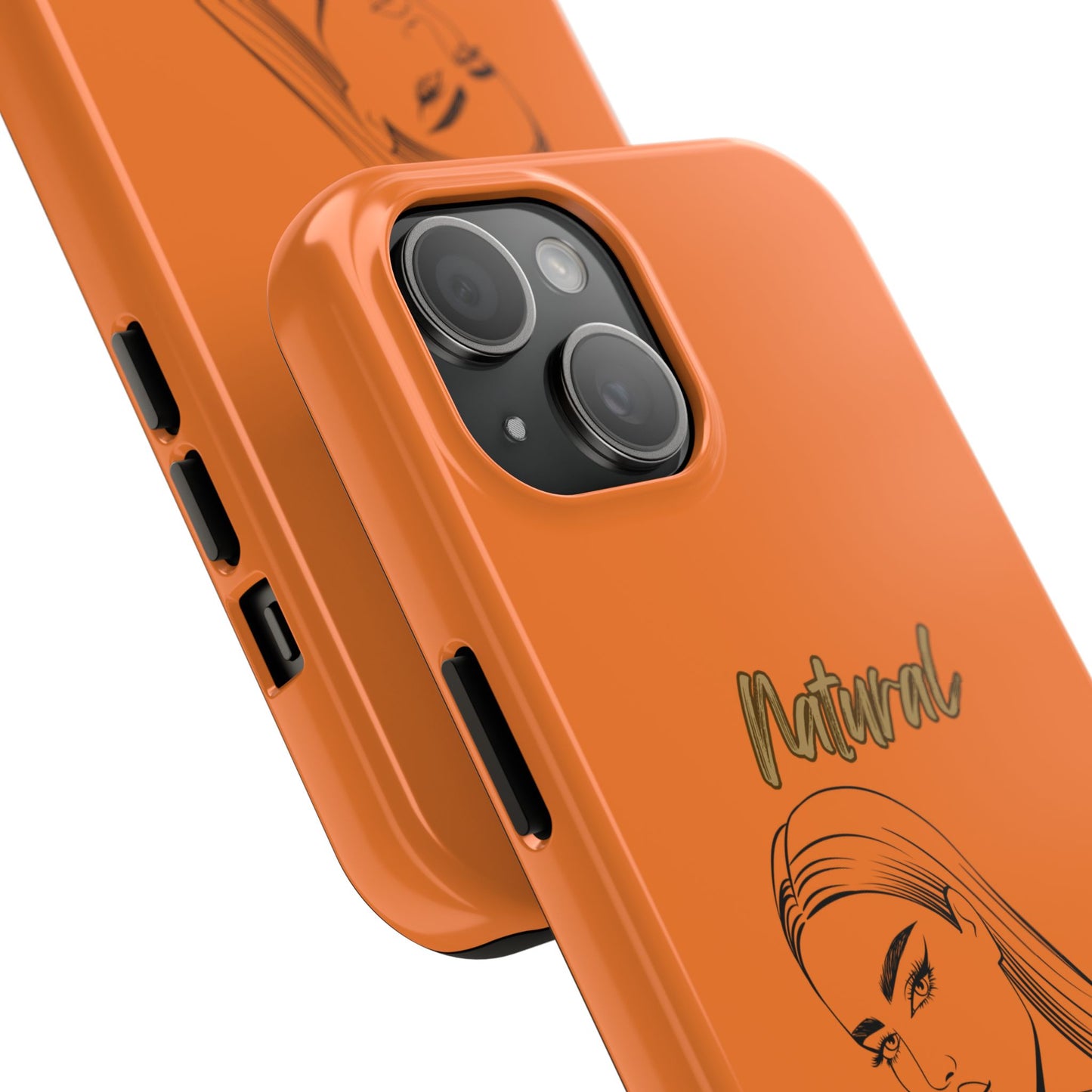 Natural Woman The Stare (BL)Tough Phone Cases CRUSTA
