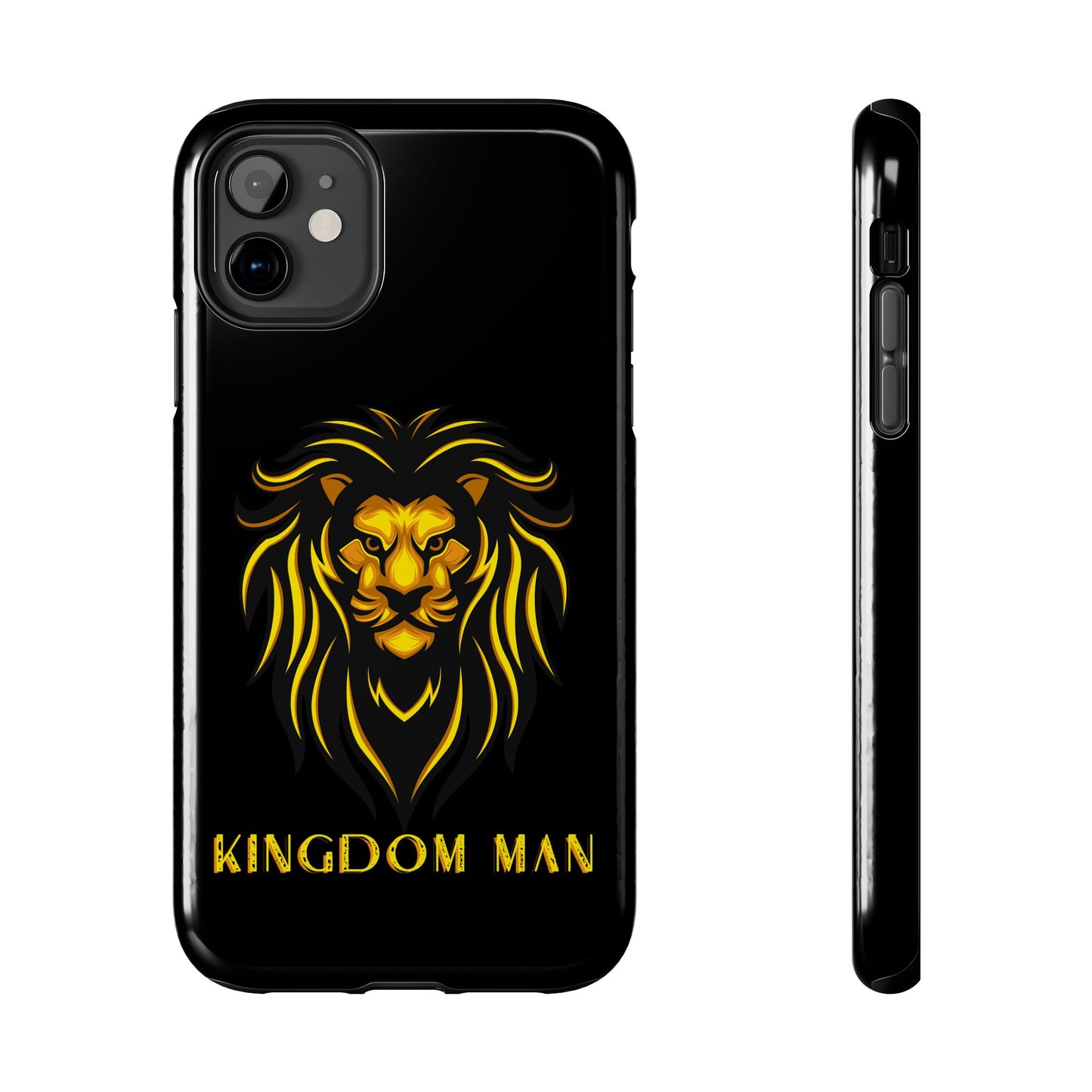 KIngdom Man (Gold Label) Tough Phone Cases BLACK