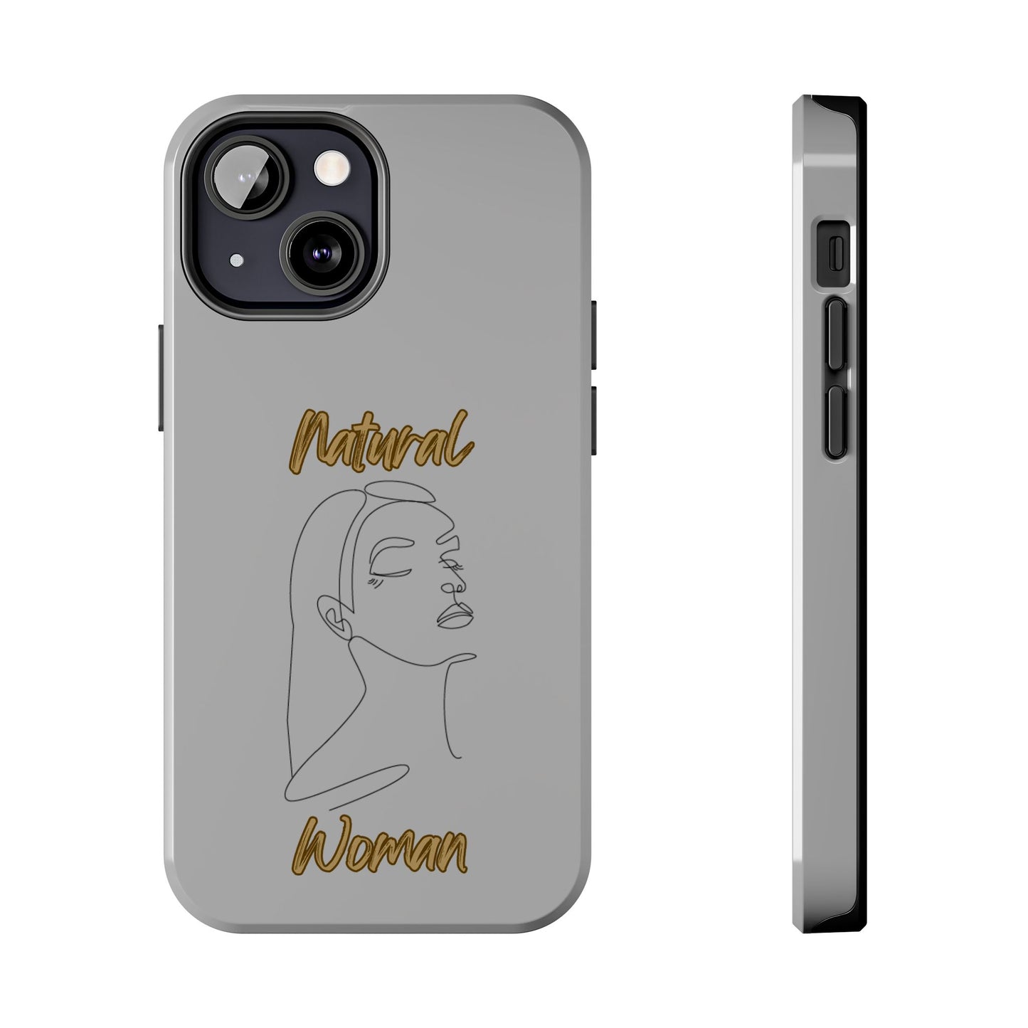 Natural Woman Calm (BL) Tough Phone Cases LIGHT GREY