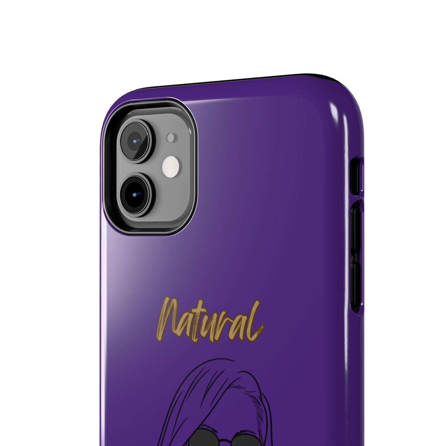 Natural Woman Shades (BL)Tough Phone Cases PURPLE