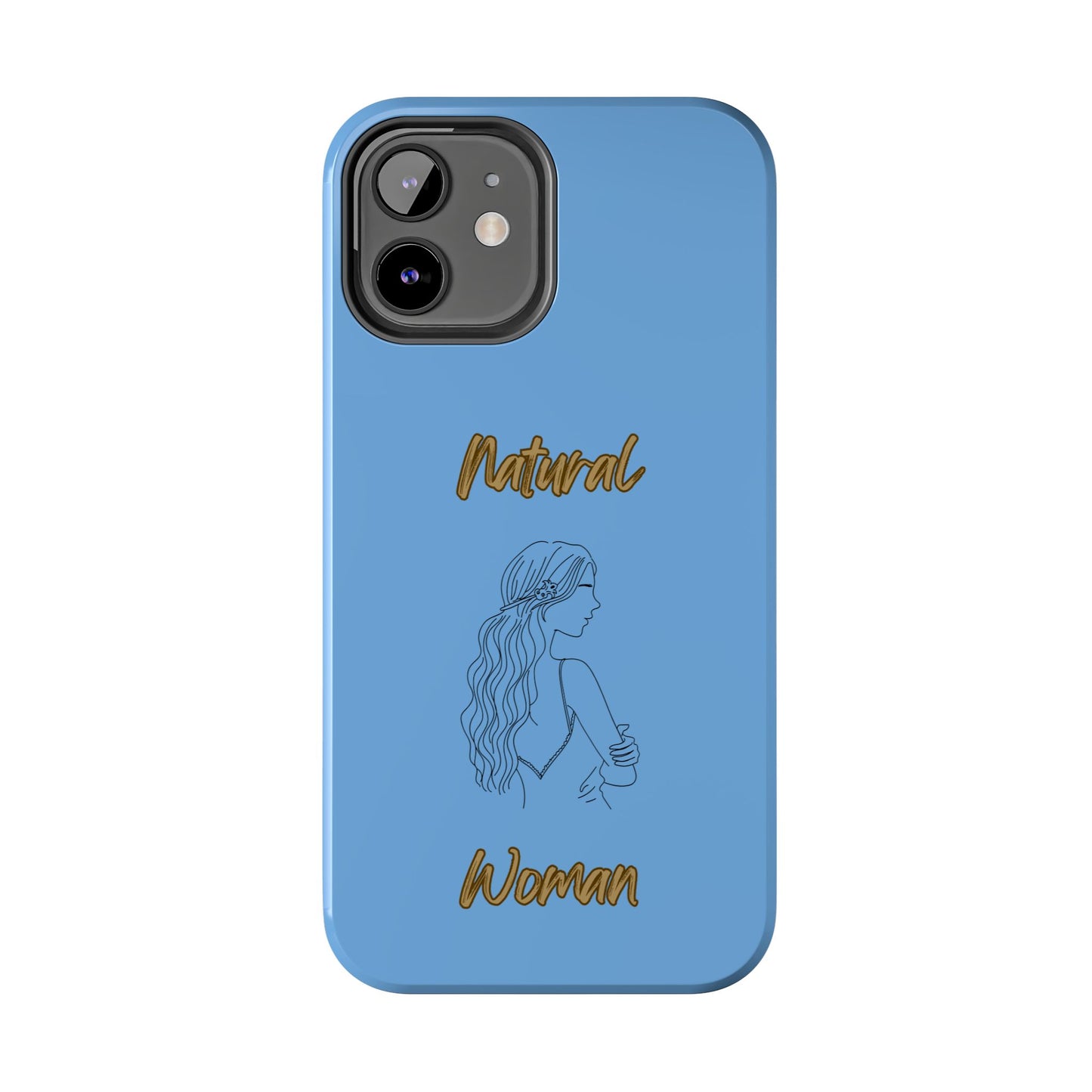 Natural Woman Young Woman (BL)Tough Phone Cases LIGHT BLUE