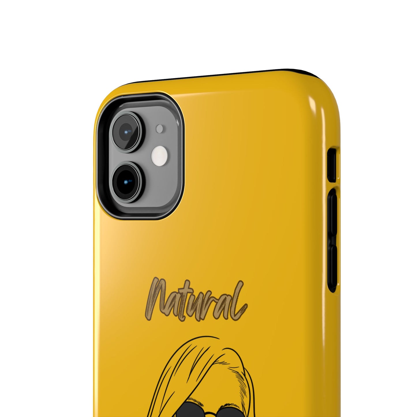Natural Woman Shades (BL)Tough Phone Cases YELLOW
