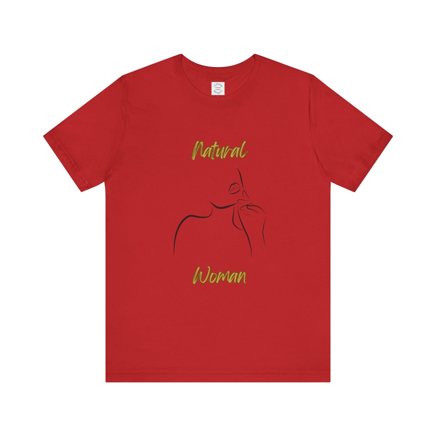 Natural Woman Chin Up (BL) Short Sleeve T-Shirt