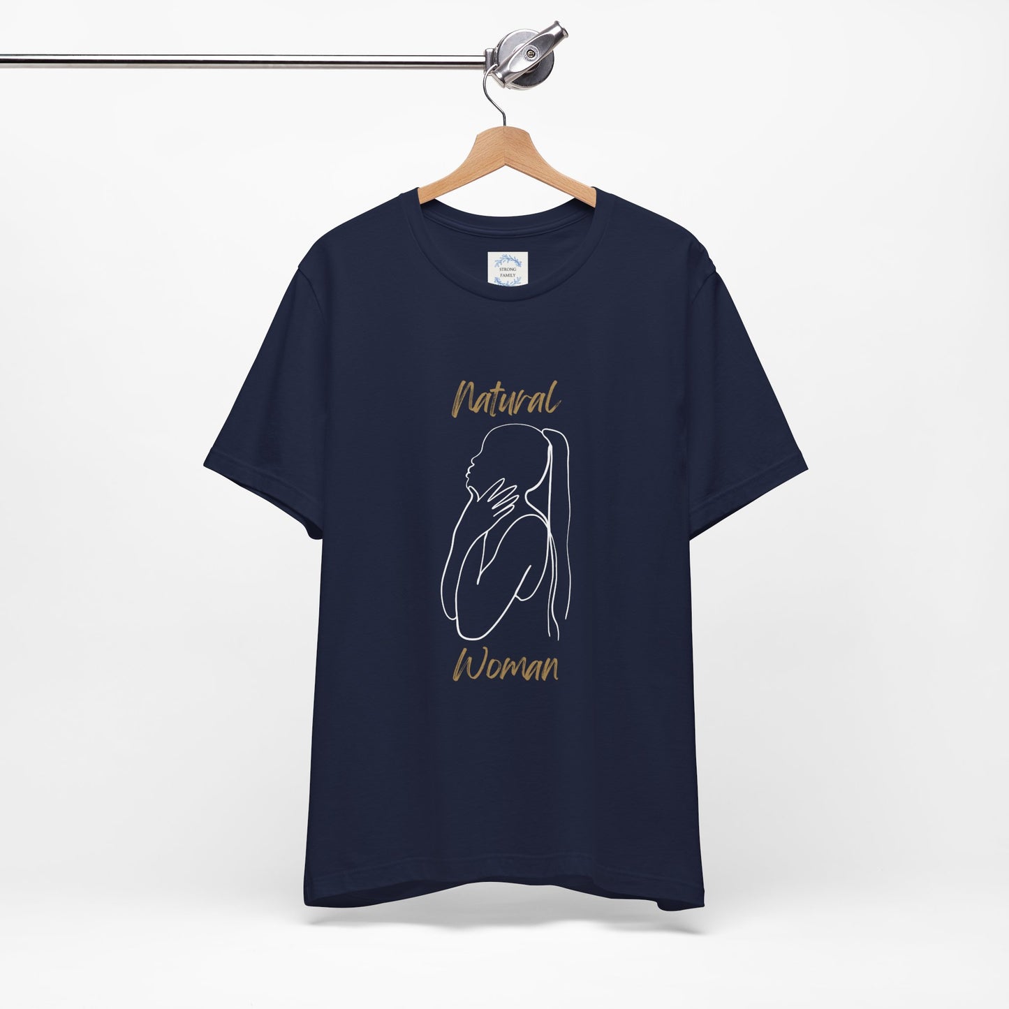 Natural Woman Ponytail (WL) Short Sleeve T-Shirt