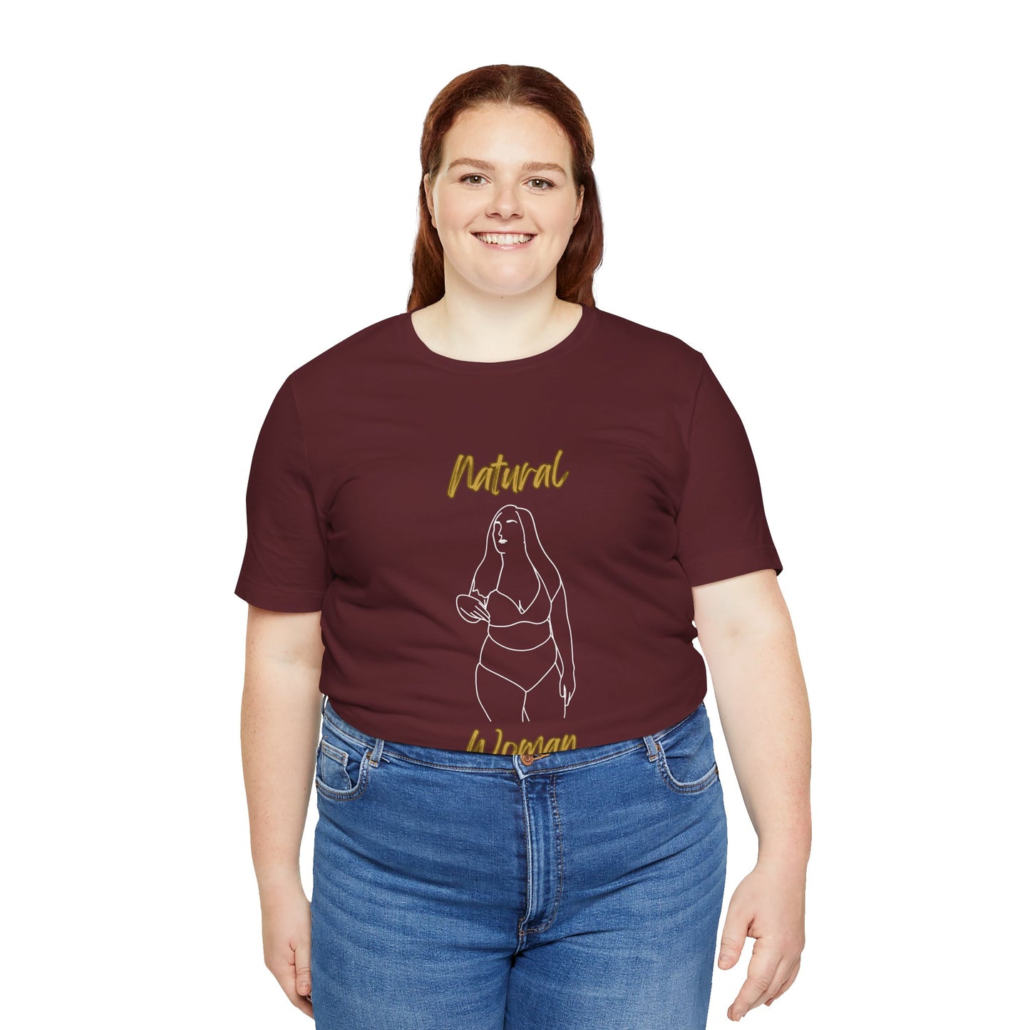 Natural Woman Full Beauty (WL) Short Sleeve T-Shirt