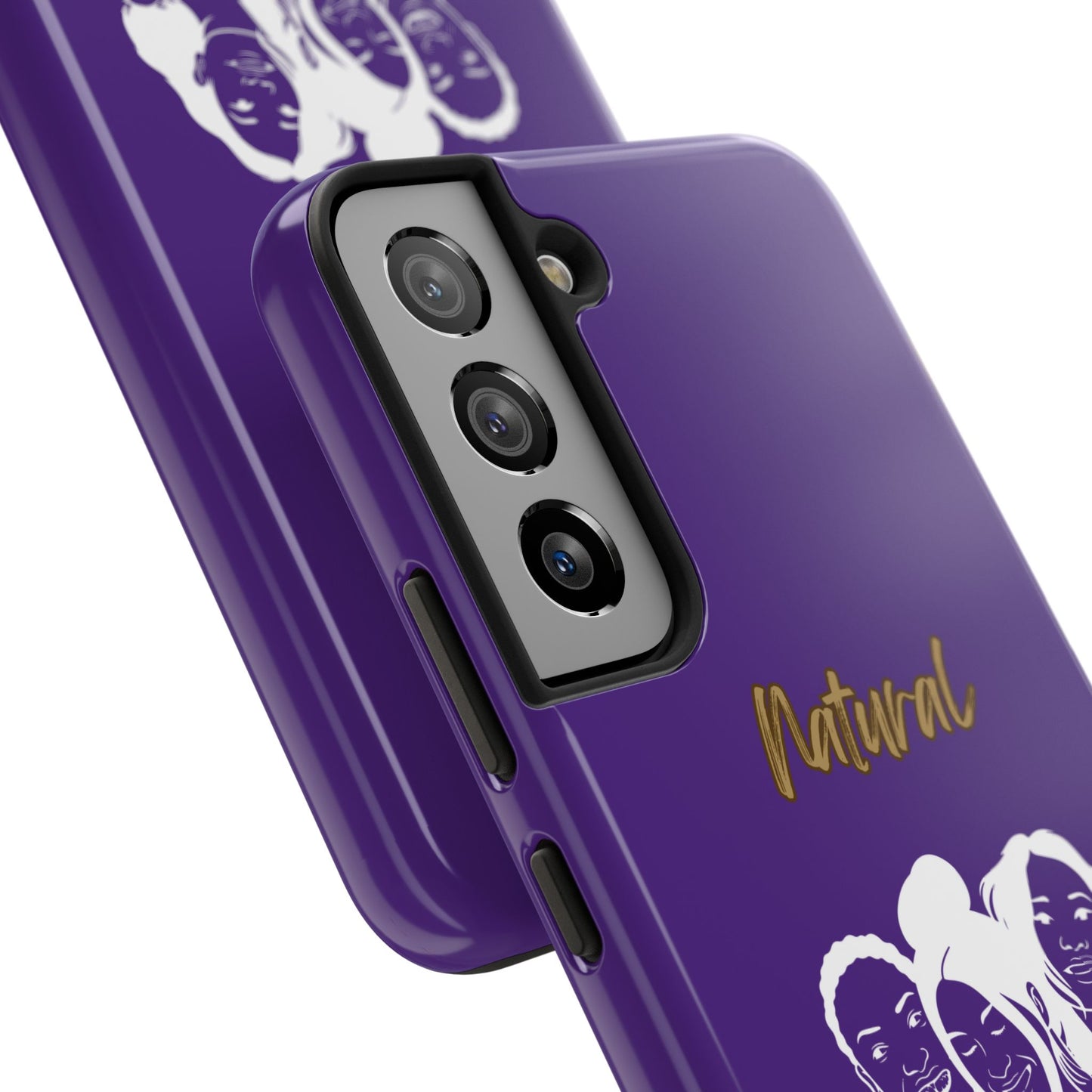 Natural Women Laughing Friends (WL)Tough Phone Cases PURPLE