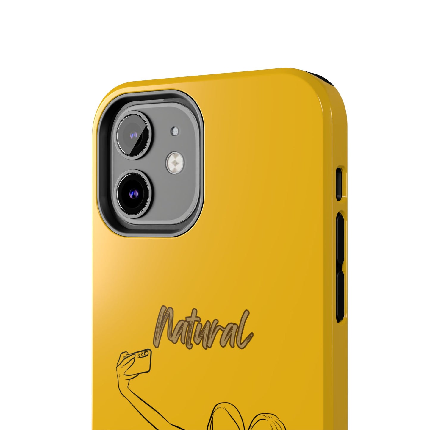 Natural Woman Friends Selfie (BL)Tough Phone Cases YELLOW