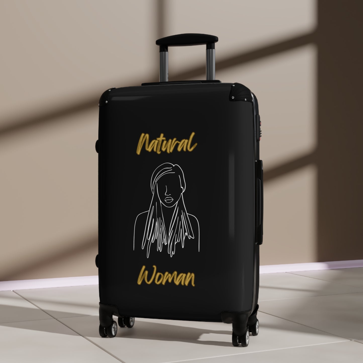 Natural Woman Content (WL) Suitcase BLACK
