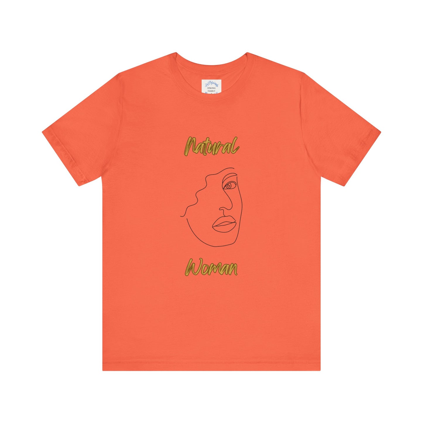 Natural Woman Peekaboo (BL) Short Sleeve T-Shirt