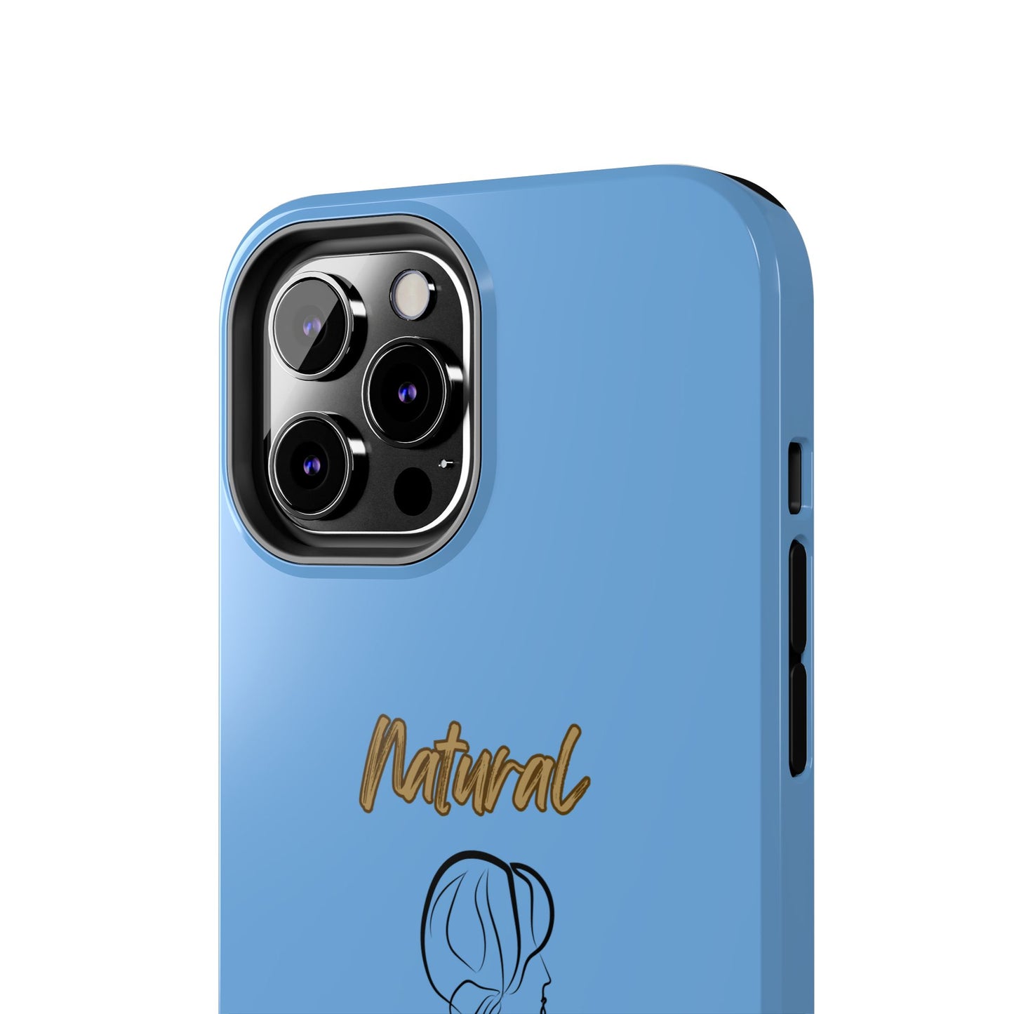Natural Woman Back (BL)Tough Phone Cases LIGHT BLUE