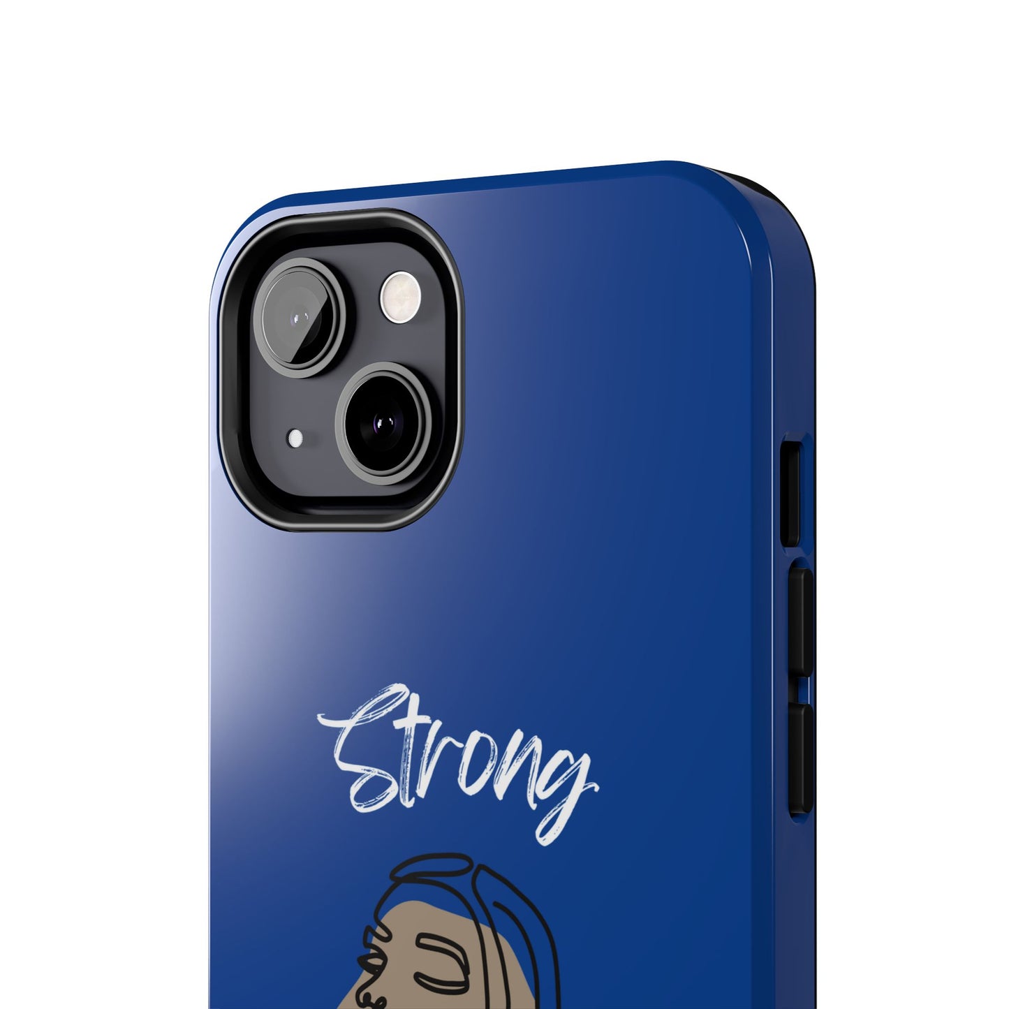 Strong Momma (WL) Tough Phone Cases DARK BLUE