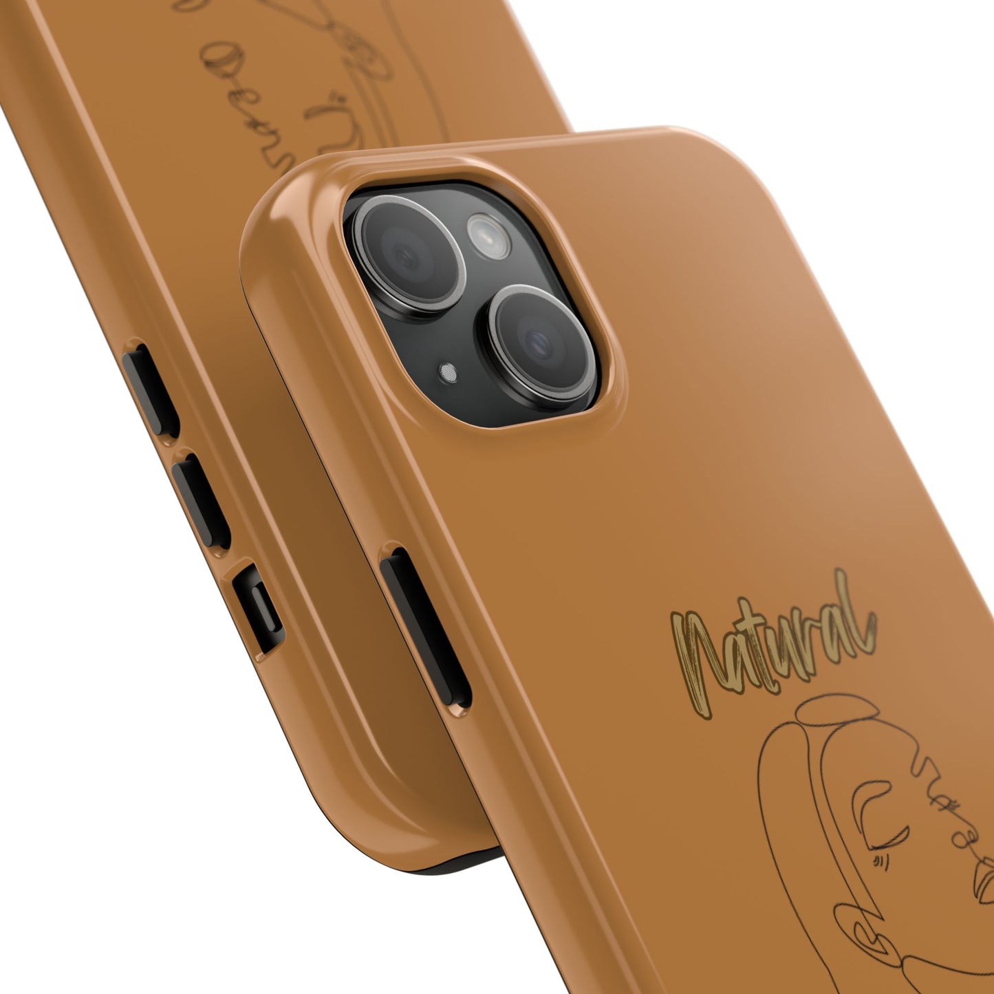 Natural Woman Calm (BL) Tough Phone Cases LIGHT BROWN