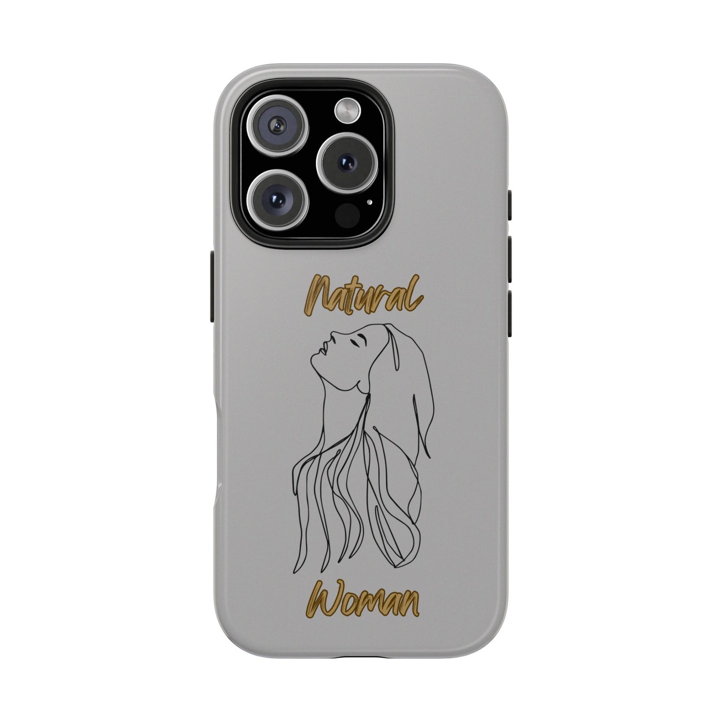 Natural Woman Appreciation (BL) Tough Phone Cases LIGHT GREY