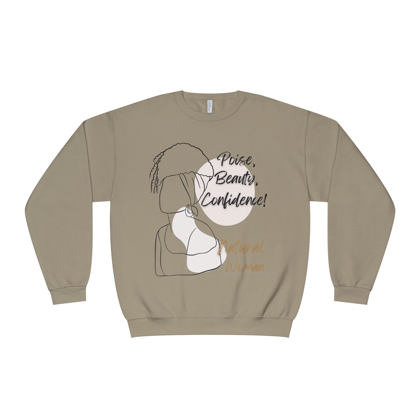 Natural Woman Puff (BL) Crewneck Sweatshirt