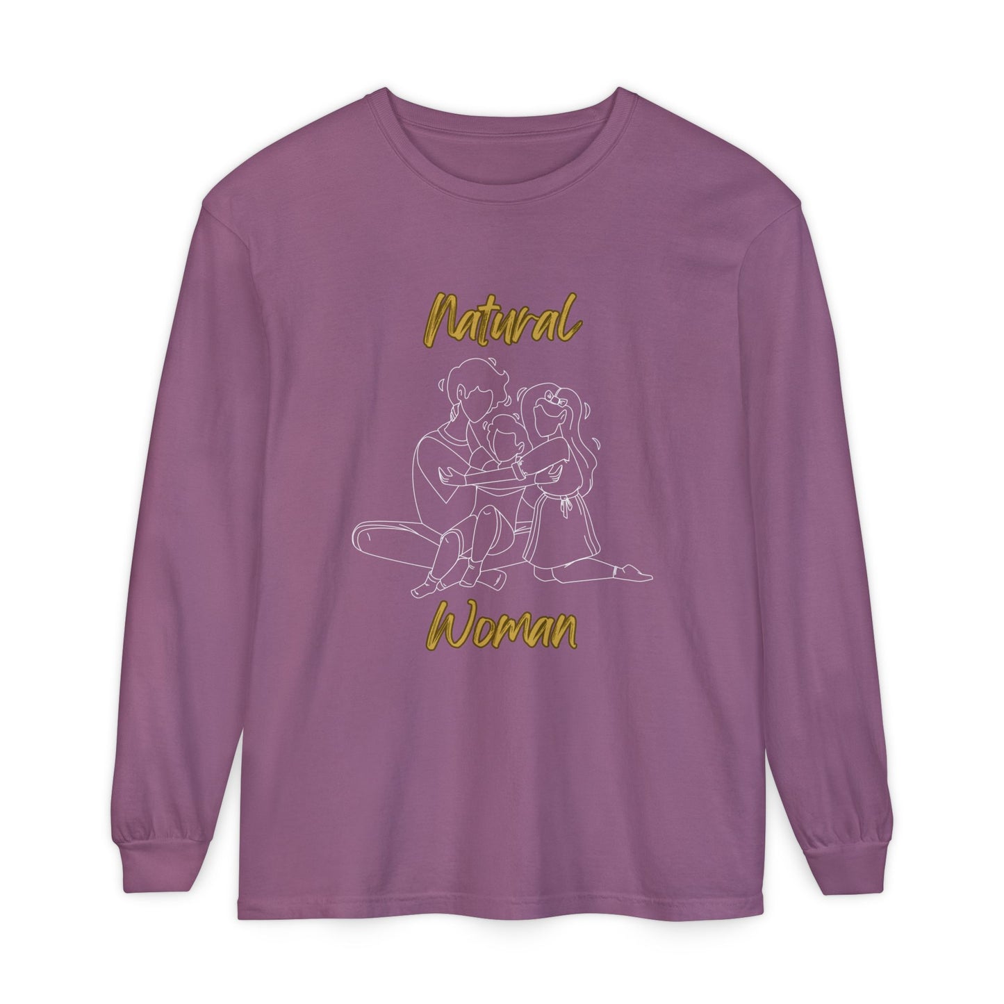 Natural Woman Bear Hugs (WL) Long Sleeve T-Shirt