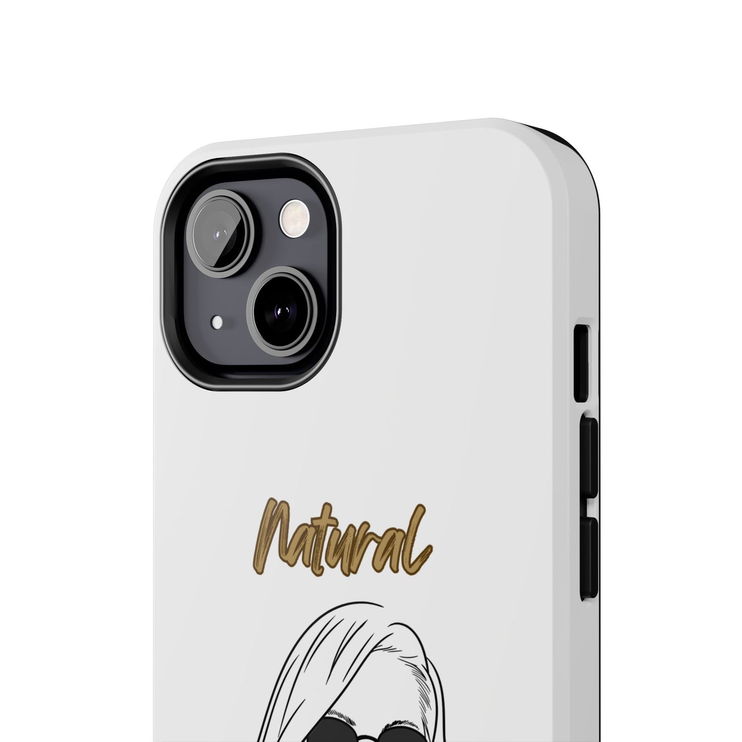 Natural Woman Shades (BL)Tough Phone Cases WHITE