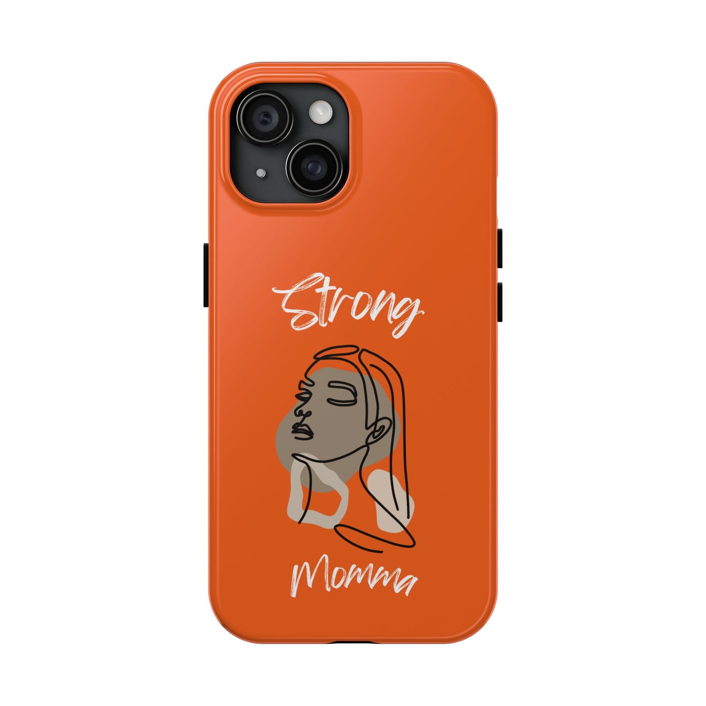 Strong Momma (WL) Tough Phone Cases ORANGE