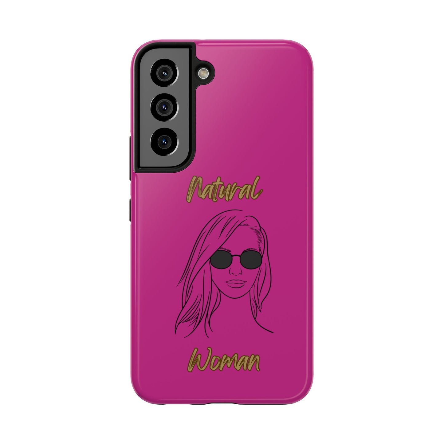 Natural Woman Shades (BL)Tough Phone Cases PINK