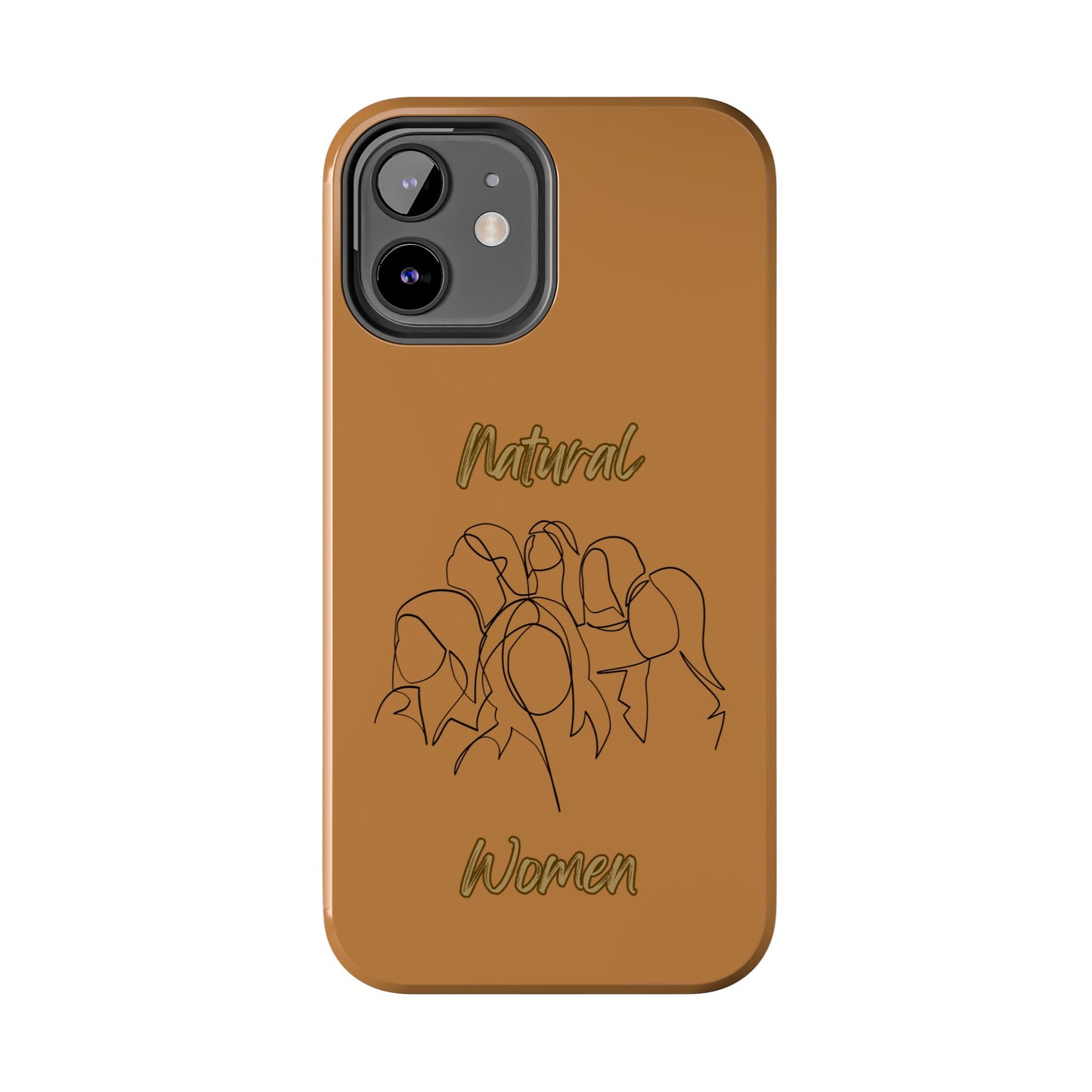 Natural Woman Professionals (BL)Tough Phone Cases LIGHT BROWN