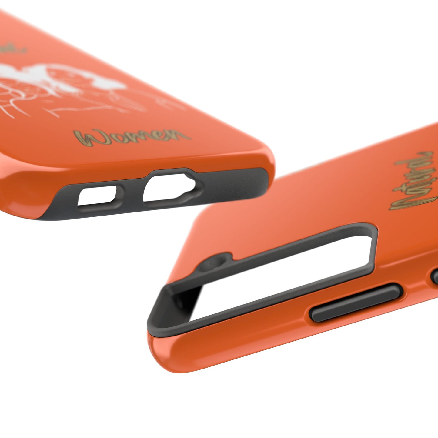 Natural Women Laughing Friends (WL)Tough Phone Cases ORANGE