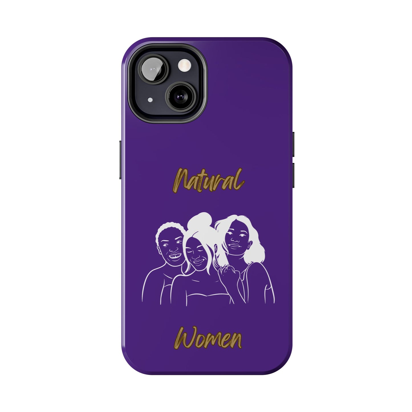 Natural Women Laughing Friends (WL)Tough Phone Cases PURPLE
