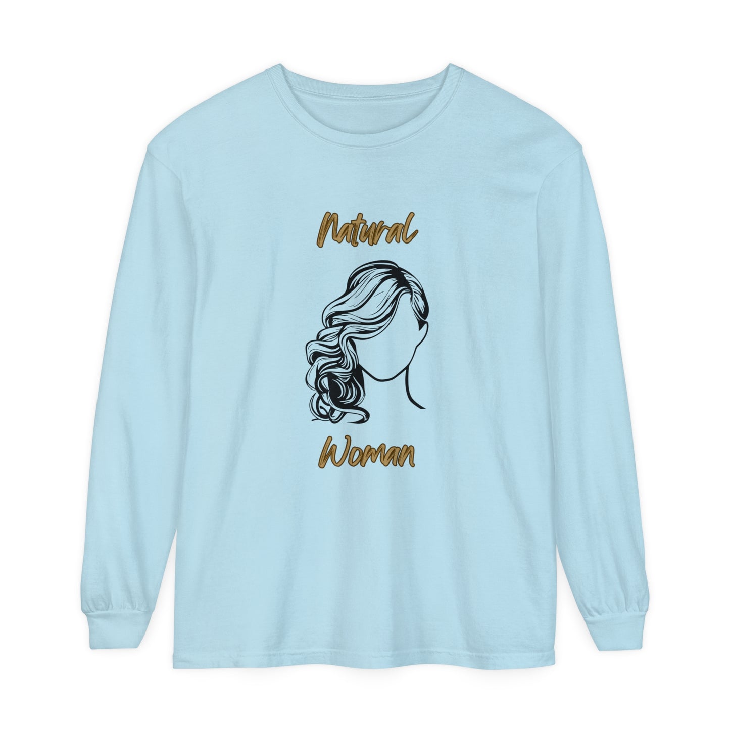 Natural Woman Long Curl (BL) Long Sleeve T-Shirt
