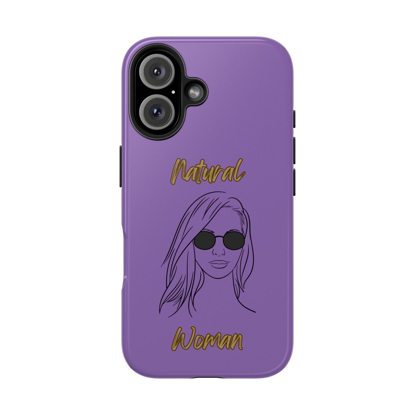 Natural Woman Shades (BL)Tough Phone Cases LIGHT PURPLE