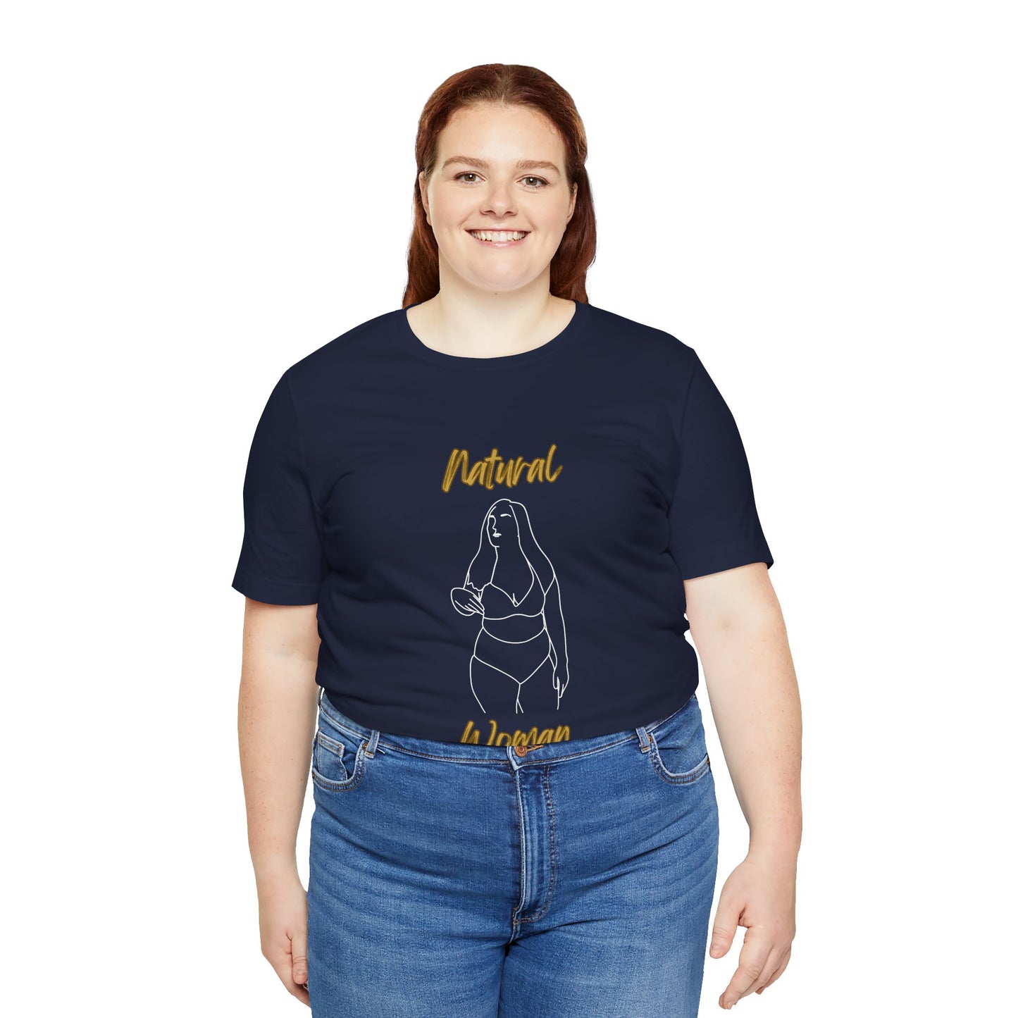 Natural Woman Full Beauty (WL) Short Sleeve T-Shirt