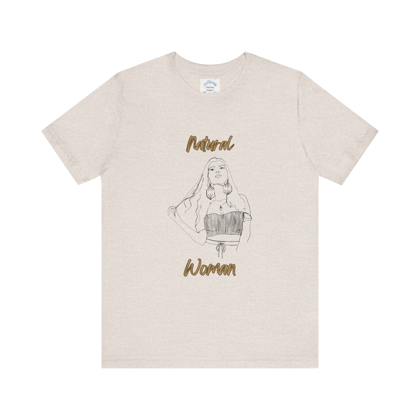 Natural Woman Thinking (BL) Short Sleeve T-Shirt