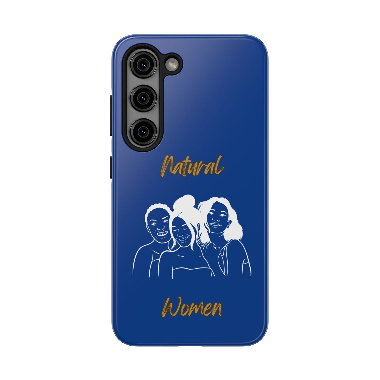 Natural Women Laughing Friends (WL)Tough Phone Cases DARK BLUE