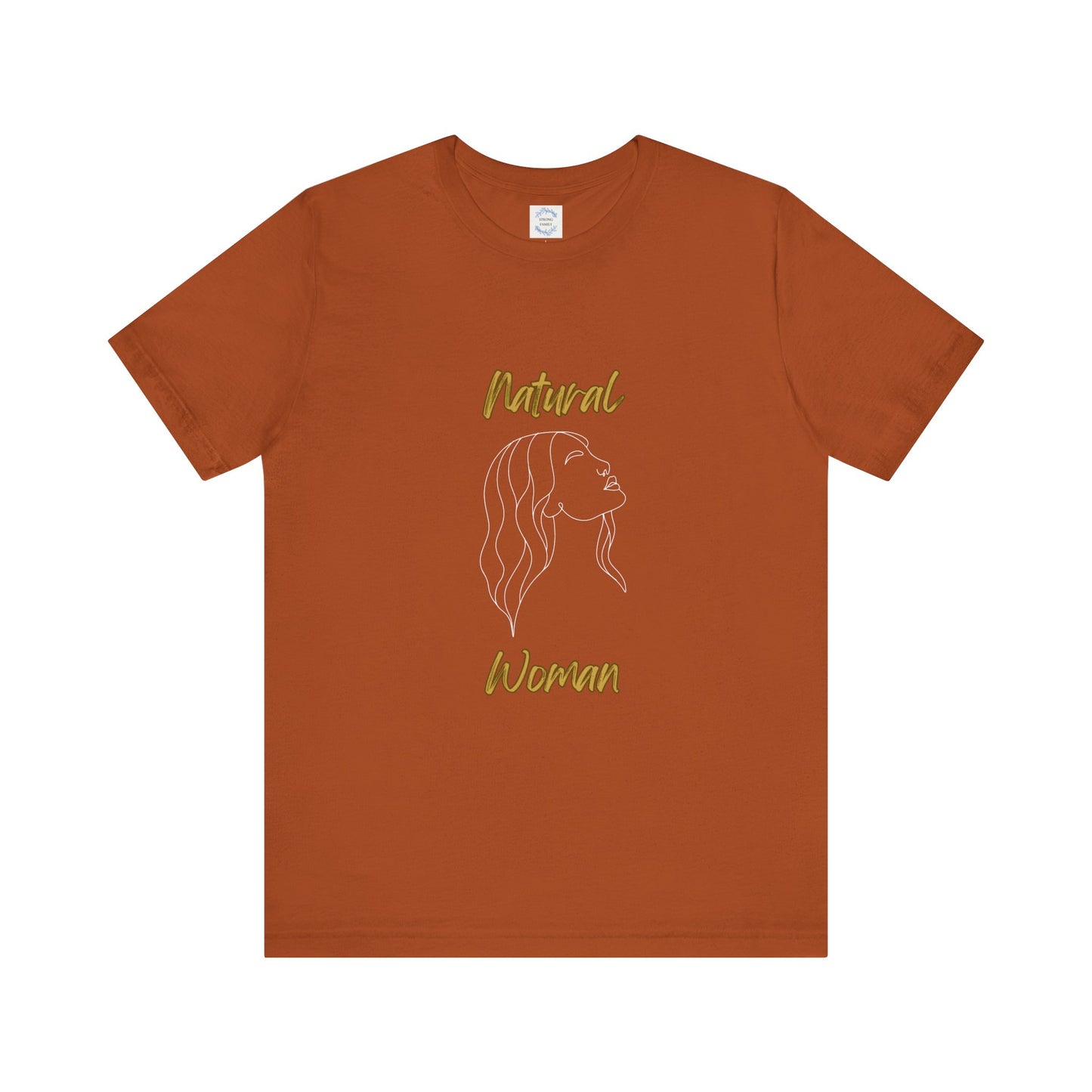 Natural Woman Breeze on Face (WL) Short Sleeve T-Shirt