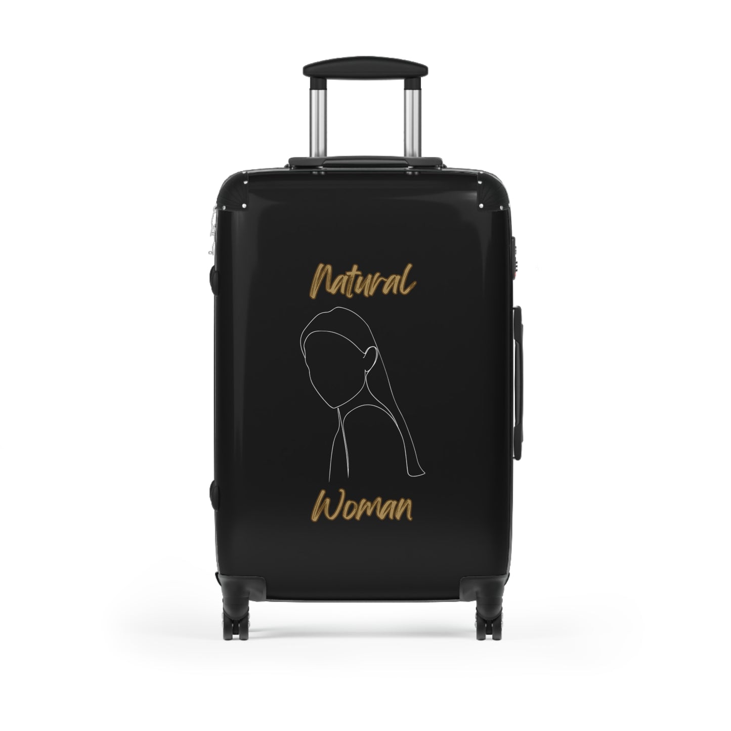 Natural Woman Tilted Look (WL) Suitcase BLACK